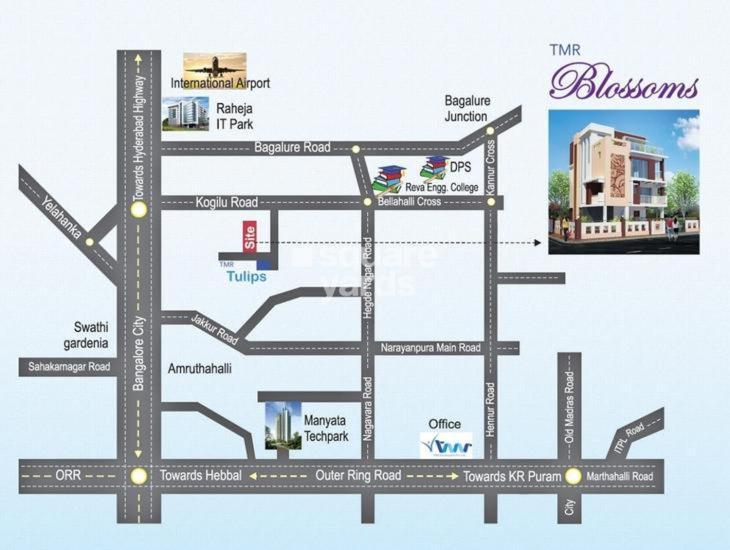 Tmr Blossoms Villa Bangalore Eksteriør bilde
